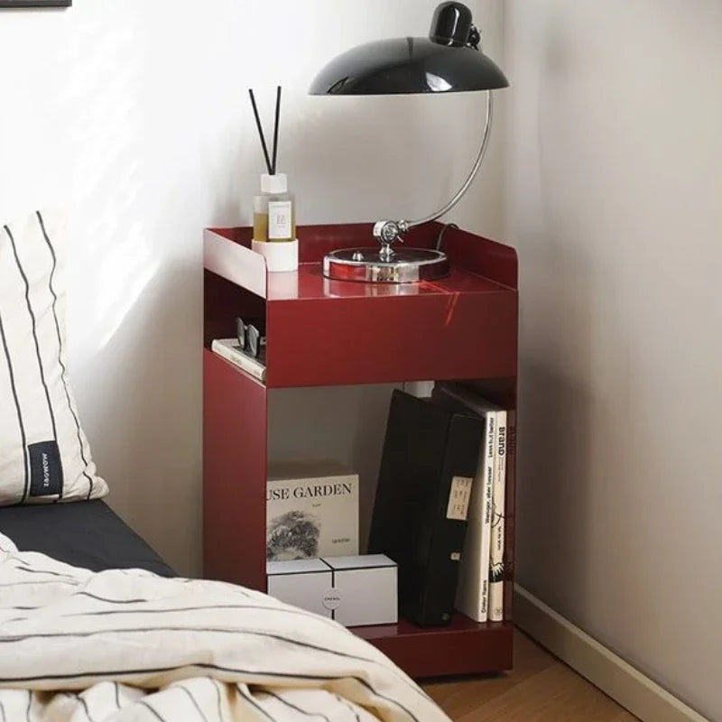 Aesthetic Minimalist Night TableLuxury Trendy Storage Nordic Bedside Table Italian Modern Comodas De Quarto Bedroom Furniture