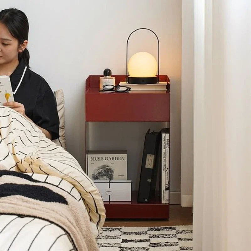 Aesthetic Minimalist Night TableLuxury Trendy Storage Nordic Bedside Table Italian Modern Comodas De Quarto Bedroom Furniture