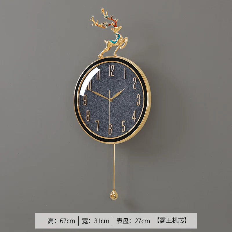 Minimalist Aesthetic Wall Clock Classic Modern Interior Design Wall Clock Office Unique Reloj Pared Decorativo Room Decor