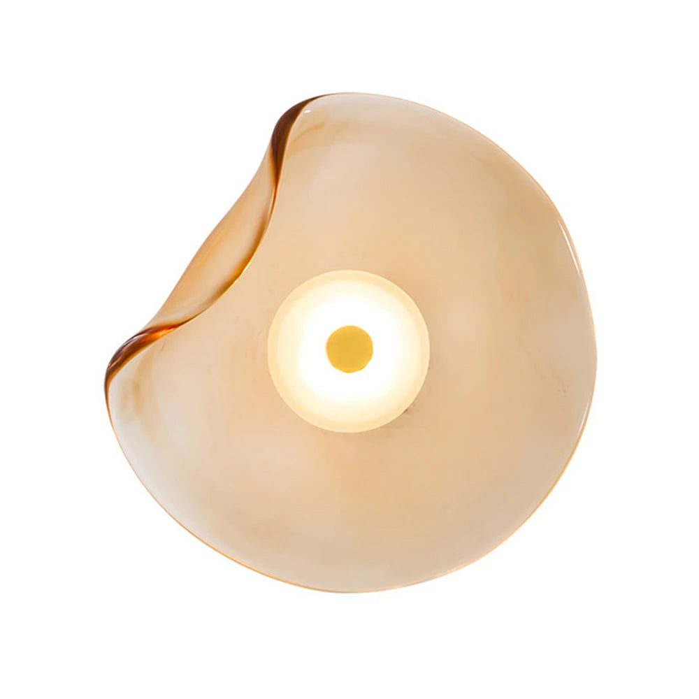 Nordic Postmodern Minimalist Bedroom Living Room Background Decoration Designer Bedside Minimalist Round Wall Lamp