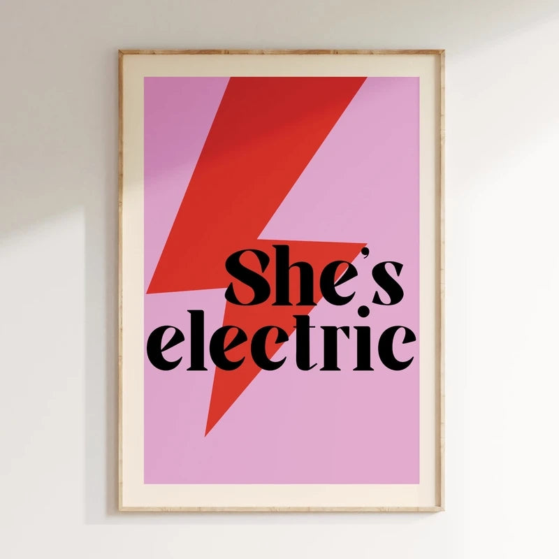 Minimalism Decor Music Posters Pink Colors Love Lyrics Wall Art Canvas Painting Inspired Living Room Home Decor No Frame