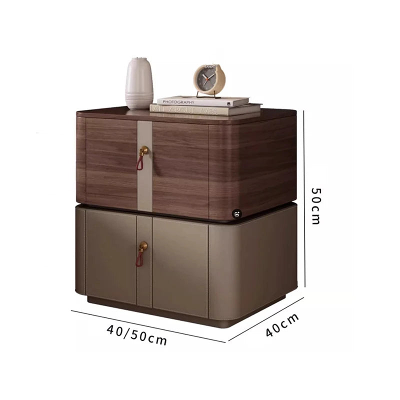 Minimalist Aesthetic Nightstand Modern Luxury Beauty Classic Nightstand Nordic Drawer Mesa De Cabeceira Bedroom Furniture