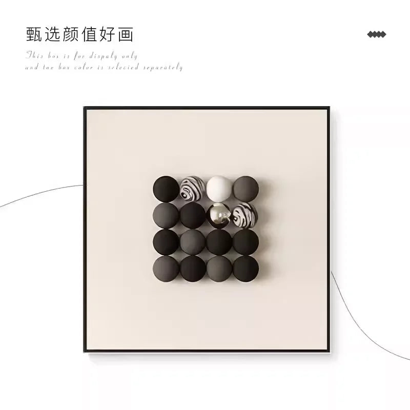 European-style Minimalist  Wall Art Living Room Decoration Vertical Decor Dining Room Foyer Irregular Wall Art Home Decoration