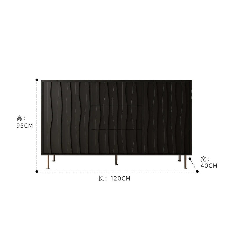 Minimalist Aesthetic Living Room Cabinets Luxury Modern Trendy Display Cabinet Space Saving Armoire De Rangement Home Furniture