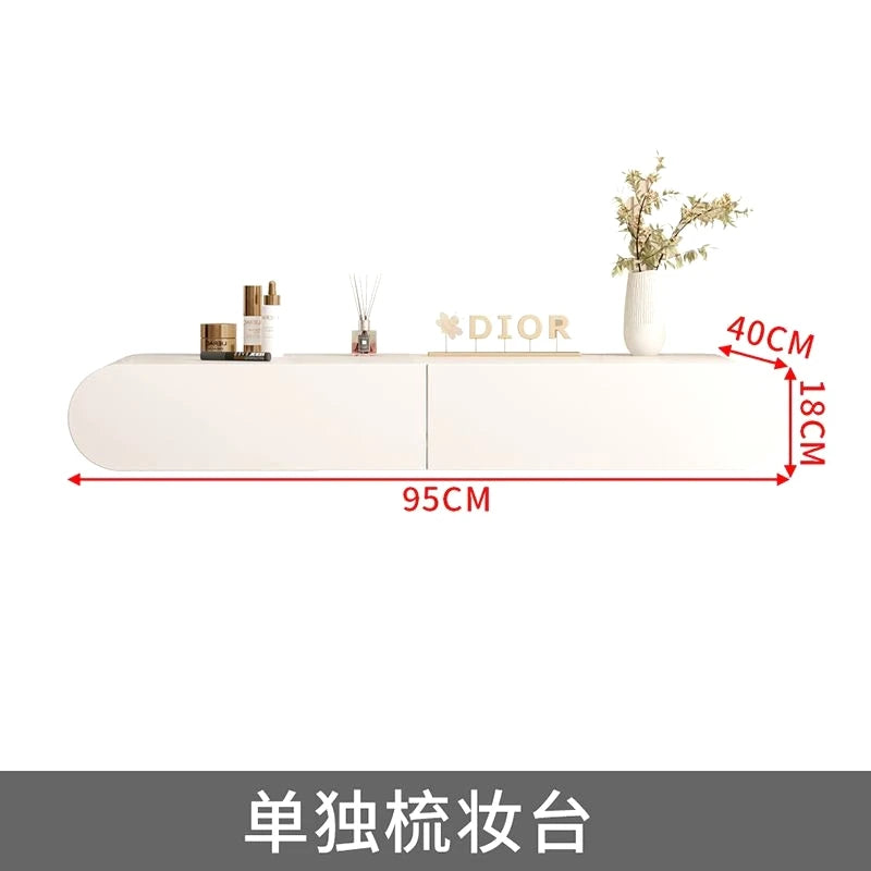 Minimalist White Dressing Table Organizer Cream Closets Organizer Dressing Table Light Luxury Nordic Vestidores Trendy Furniture