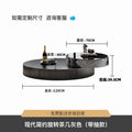 Minimalist Storage Coffee Table Display Floor Living Room Rotate Coffee Table Modern Magazine Meubles De Salon Home Accessories