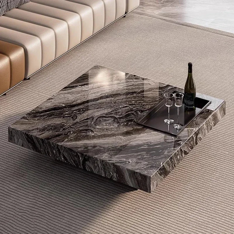 Minimalist Italian Coffee Table Living Room Decoration Aesthetic Modern Side Table Organizer Mesas Bajas Lounge Suite Furniture