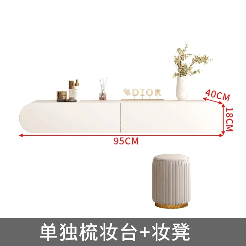 Minimalist White Dressing Table Organizer Cream Closets Organizer Dressing Table Light Luxury Nordic Vestidores Trendy Furniture