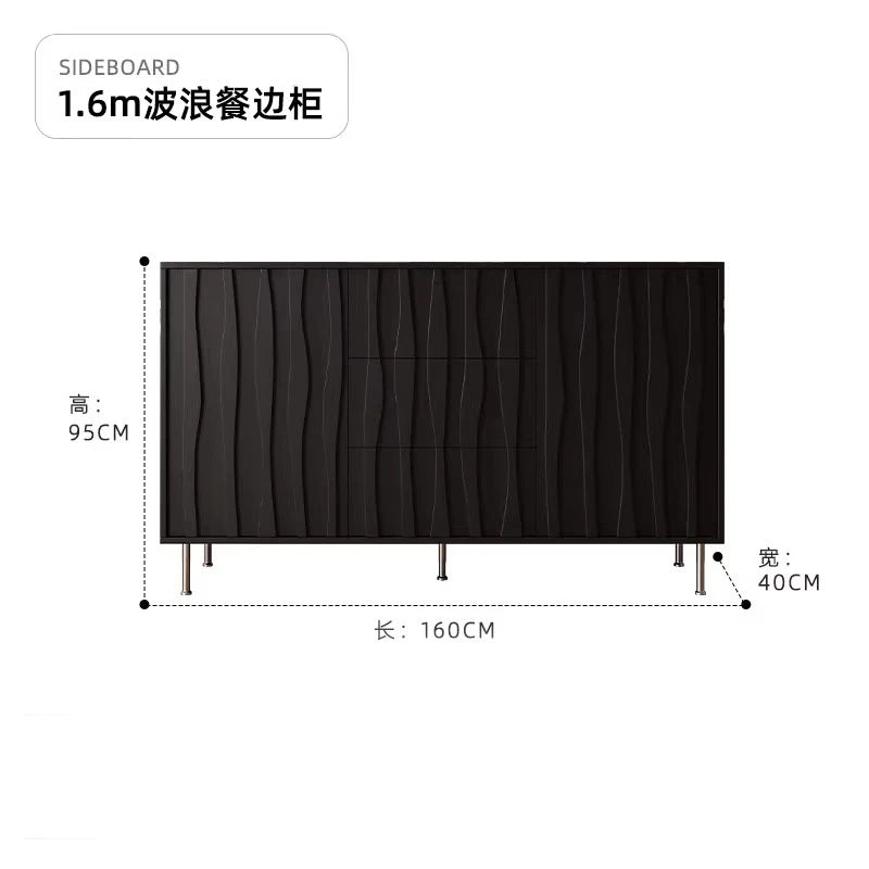 Minimalist Aesthetic Living Room Cabinets Luxury Modern Trendy Display Cabinet Space Saving Armoire De Rangement Home Furniture