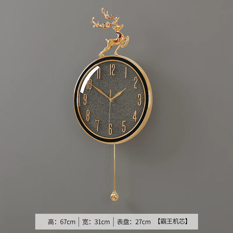 Minimalist Aesthetic Wall Clock Classic Modern Interior Design Wall Clock Office Unique Reloj Pared Decorativo Room Decor