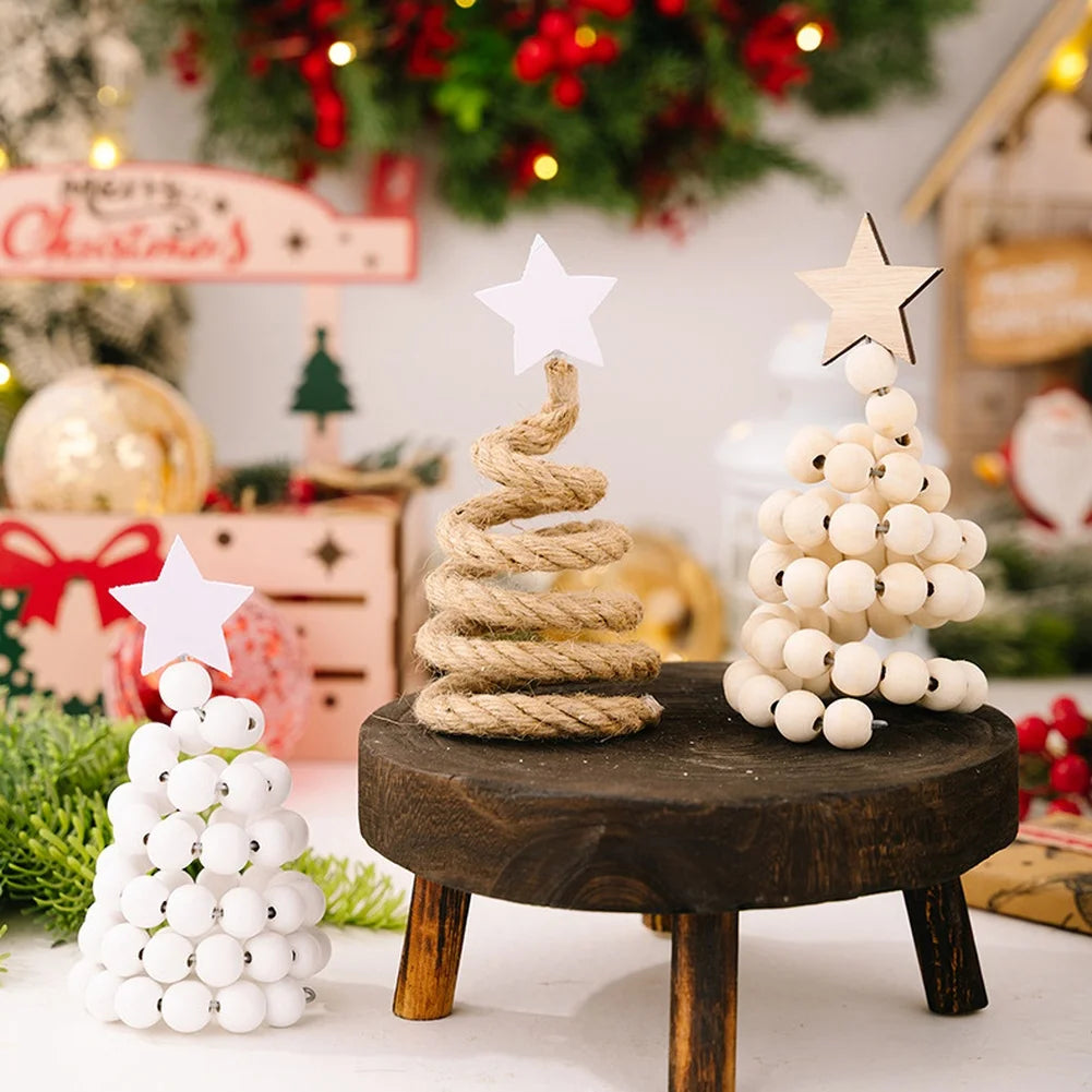 Modern Minimalist Decor Scandinavian Style Decor Festive Home Decoration Compact Desktop Christmas Tree Scandinavian Style